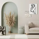 Kompozycja 2 Paneli ze Stylizacją Uścisku Made in Italy - Kyoko Viadurini