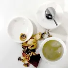 Kompozycja 3 akcesoriów łazienkowych z polerowanego marmuru Made in Italy - Trevio Viadurini