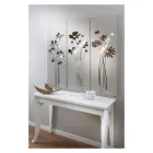 Kompozycja 3 paneli przedstawiających 3 bukiety kwiatów Made in Italy - Colleen Viadurini