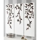 Kompozycja 3 paneli przedstawiających 3 gałęzie i liście Made in Italy - Barney Viadurini