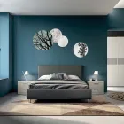 Kompozycja 4 Okrągłych Paneli Wykonanych Laserem Made in Italy - Maeko Viadurini