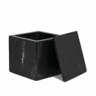 Kompozycja marmurowych akcesoriów łazienkowych Made in Italy, 4 sztuki - Deano Viadurini