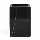 Kompozycja marmurowych akcesoriów łazienkowych Made in Italy, 4 sztuki - Deano Viadurini