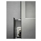 Kompozycja ręcznie wykonanych mebli do nowoczesnej łazienki na ziemi - Farart3 Viadurini