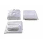 Kompozycja mebli łazienkowych z litego drewna tekowego o nowoczesnym designie - Azina Viadurini