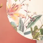 Kompozycja drewnianych obrazów z nadrukami motyli i kwiatów wykonana we Włoszech - Ekwadorze Viadurini