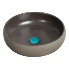 Wolnostojąca szafka łazienkowa Kompozycja Kolor niebieski z akcesoriami - Maryse Viadurini