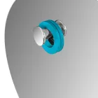 Kompozycja wolnostojącej szafki łazienkowej z niebieskimi dodatkami - Carolie Viadurini