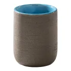 Kompozycja wolnostojącej szafki łazienkowej z niebieskimi dodatkami - Carolie Viadurini