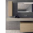Nowoczesna i podwieszana kompozycja mebli łazienkowych, wyprodukowana we Włoszech Design - Callisi1 Viadurini