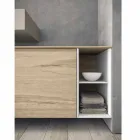 Nowoczesna i podwieszana kompozycja mebli łazienkowych, wyprodukowana we Włoszech Design - Callisi1 Viadurini