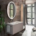 Zaprojektuj podwieszoną kompozycję łazienkową z drewna ekologicznego, Genova