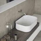 Nowoczesna i podwieszana kompozycja designerskich mebli łazienkowych - Callisi2 Viadurini