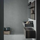 Kompozycja do podwieszanej łazienki i nowoczesny design Made in Italy - Farart9 Viadurini