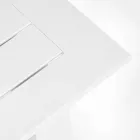 Kompozycja do salonu na zewnątrz z aluminium z poduszkami z tkaniny - Yoshi Viadurini