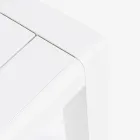 Kompozycja do salonu na świeżym powietrzu z aluminium i tkaniny, Homemotion - Francine Viadurini