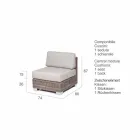 salon Skład z rzemiosła ogród Ania, nowoczesny design Viadurini