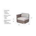 salon Skład z rzemiosła ogród Ania, nowoczesny design Viadurini