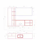 Zawieszona kompozycja mebli łazienkowych o nowoczesnym designie Made in Italy - Callisi15 Viadurini