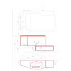 Zawieszona i nowoczesna kompozycja do łazienki, wykonana we Włoszech Design - Callisi4 Viadurini