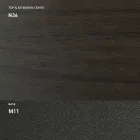 Wysuwana konsola 150 cm z metalu i melaminy Made in Italy - Flap Viadurini