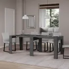 Rozkładana konsola do 211 cm z melaminy. Wyprodukowano we Włoszech - Incantesimo Viadurini