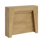 Rozkładana konsola do 211 cm z melaminy. Wyprodukowano we Włoszech - Incantesimo Viadurini