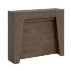 Rozkładana konsola do 211 cm z melaminy. Wyprodukowano we Włoszech - Incantesimo Viadurini