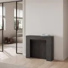 Rozkładana konsola do 211 cm z paneli melaminowych Made in Italy - Principessa Viadurini