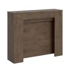 Rozkładana konsola do 211 cm z paneli melaminowych Made in Italy - Principessa Viadurini