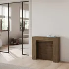 Rozkładana konsola do 211 cm z paneli melaminowych Made in Italy - Principessa Viadurini