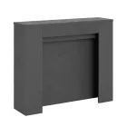 Rozkładana konsola do 211 cm z paneli melaminowych Made in Italy - Principessa Viadurini