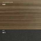 Wysuwana konsola do 214 cm z drewna i metalu Made in Italy - Leonide Viadurini
