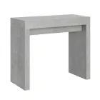 Rozkładana konsola do 300 cm z podpórką na 2 nogi Made in Italy - Phantom Viadurini