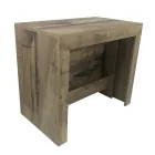 Konsola wysuwana do 300 cm od wejścia lub salonu w drewnie - Katharina Viadurini