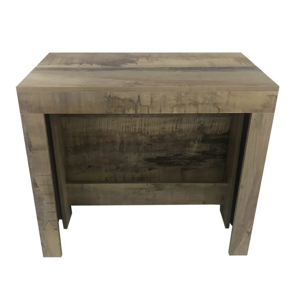 Konsola wysuwana do 300 cm od wejścia lub salonu w drewnie - Katharina Viadurini