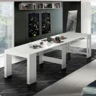 Konsola wysuwana do 300 cm od wejścia lub salonu w drewnie - Katharina Viadurini