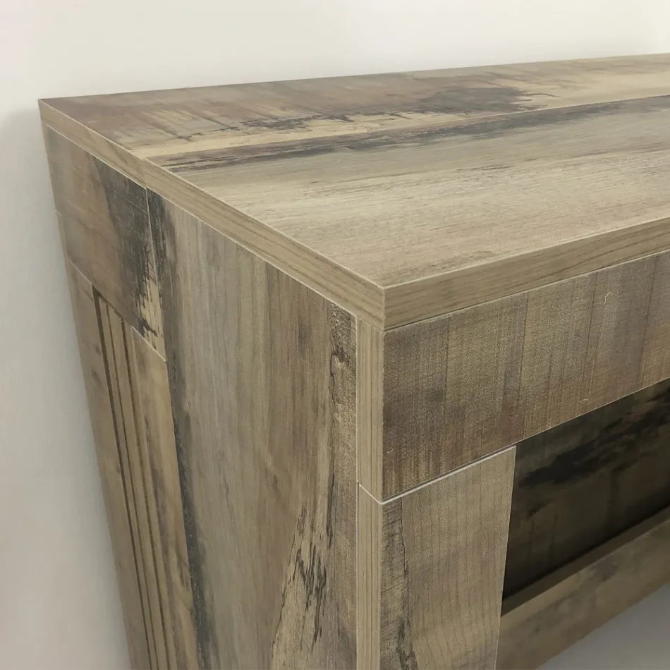 Konsola wysuwana do 300 cm od wejścia lub salonu w drewnie - Katharina Viadurini