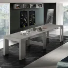 Konsola wysuwana do 300 cm od wejścia lub salonu w drewnie - Katharina Viadurini