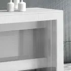 Konsola wysuwana do 300 cm od wejścia lub salonu w drewnie - Katharina Viadurini