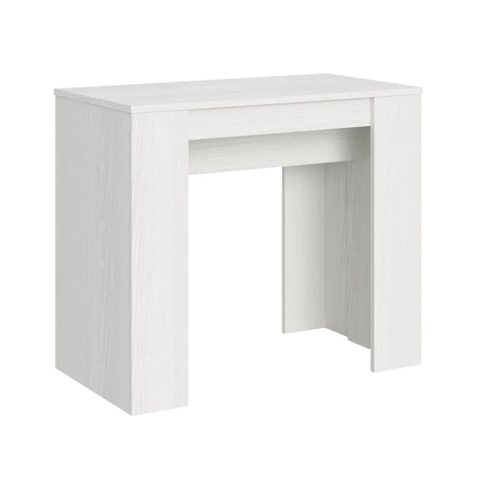 Wysuwana konsola do 308 cm z centralnym wsparciem Made in Italy - Oracle Viadurini