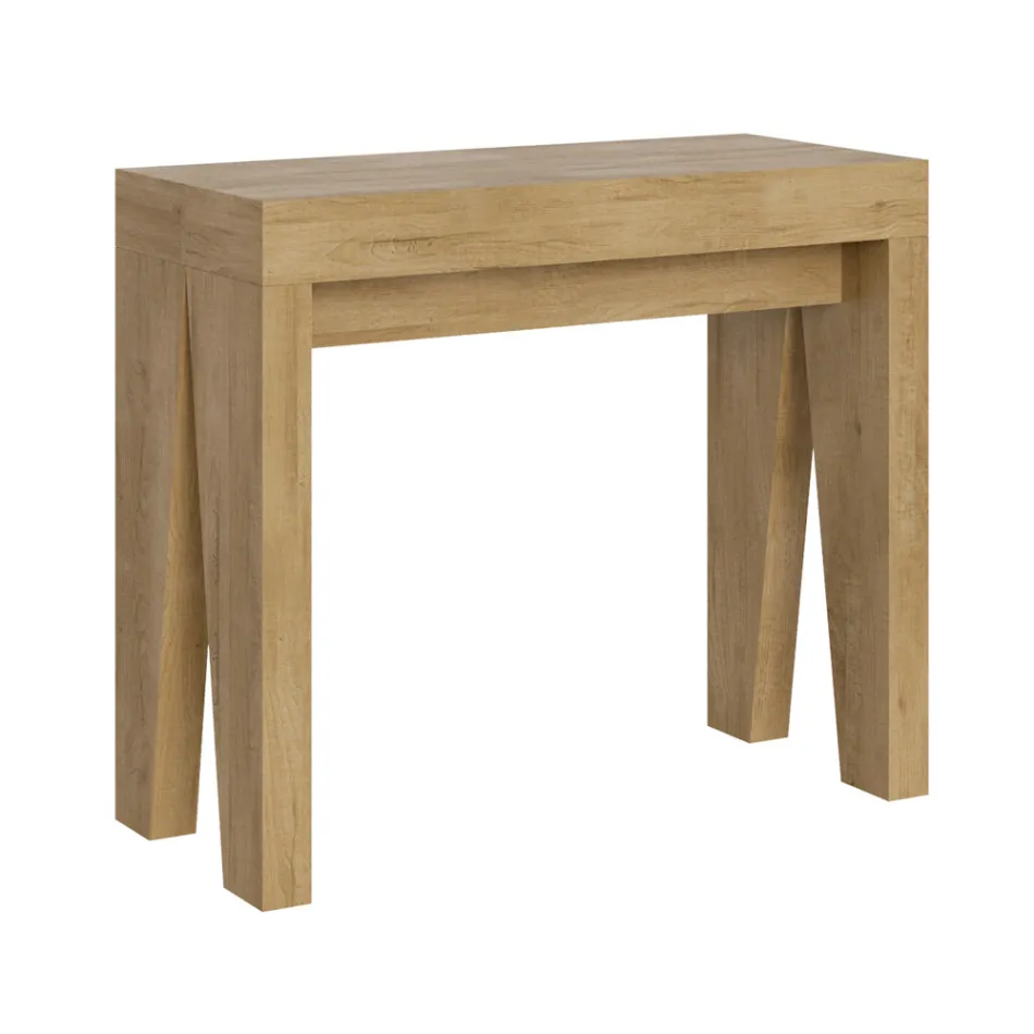 Wysuwana konsola dostępna w 2 różnych rozmiarach Made in Italy - Grifone Viadurini