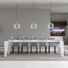 Wysuwana konsola dostępna w 2 różnych rozmiarach Made in Italy - Grifone Viadurini