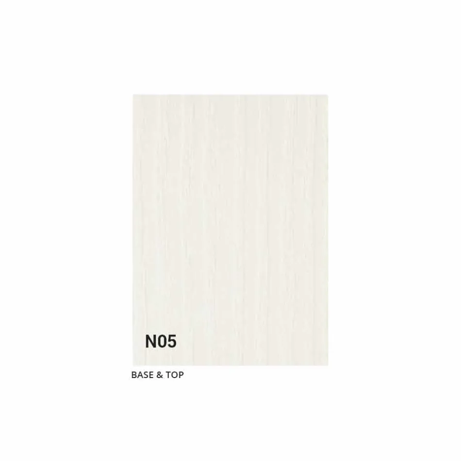 Wysuwana konsola do 290 cm z drewnianym blatem Made in Italy - Seregno Viadurini