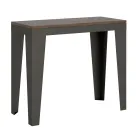 Rozkładana konsola do 300 cm z drewnianych mikrocząstek Made in Italy – Flamber Viadurini