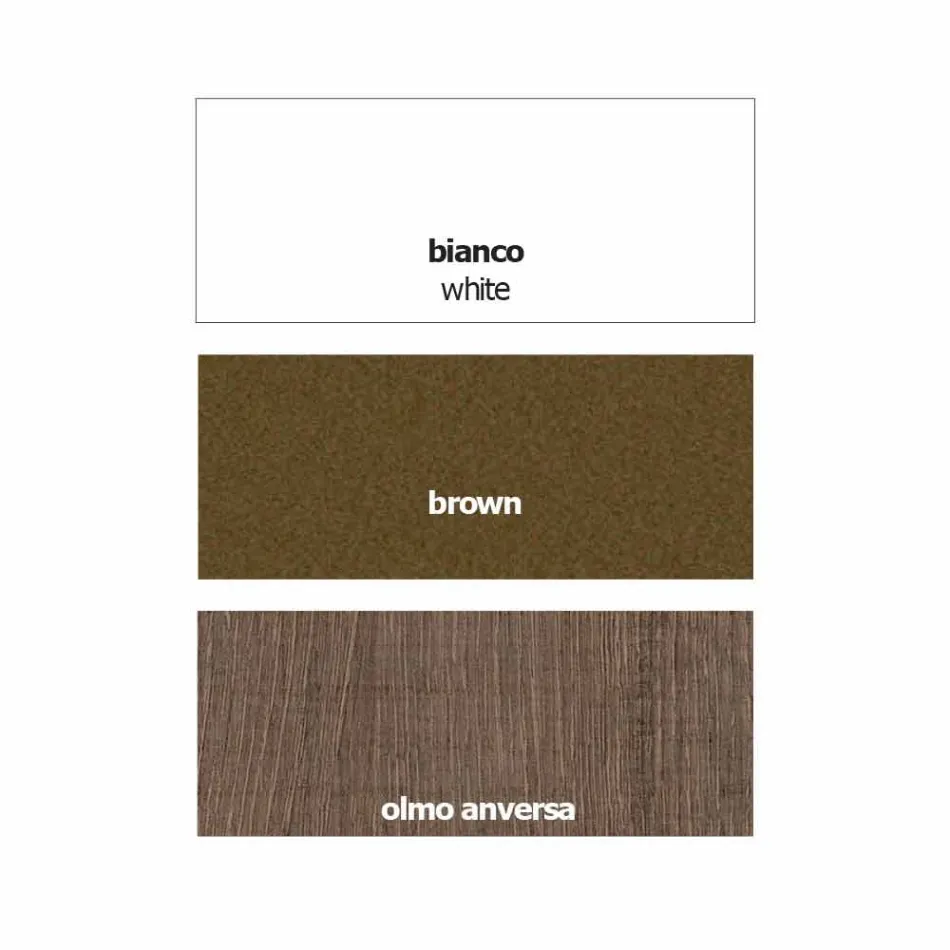 Wysuwana konsola kryształowa z metalową konstrukcją Wyprodukowana we Włoszech - jod Viadurini