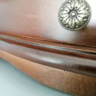 Konsola wisząca z drewna Bassano Made in Italy - Tinia Viadurini