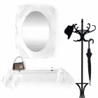 Nowoczesna konsola z przezroczystego plexi drapowana Wish Viadurini