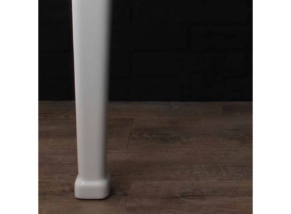 Podwójna konsola na nogi w stylu ceramiki 900 „Serenity Viadurini