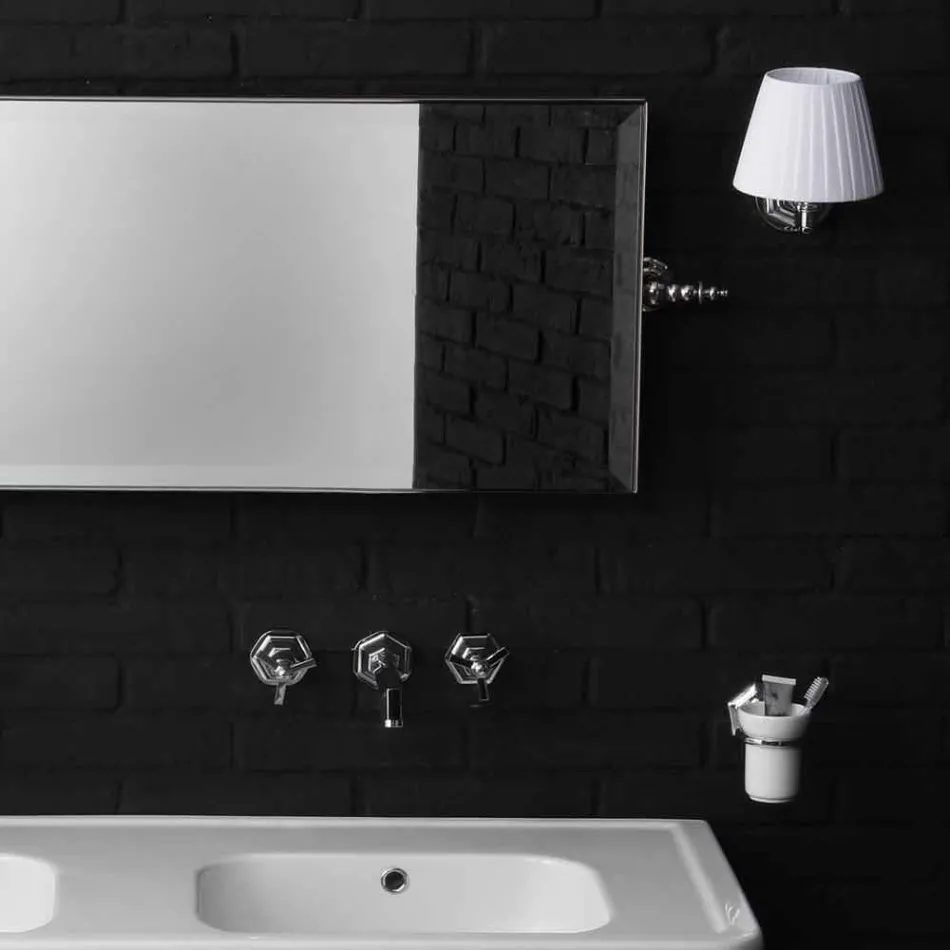 Podwójna konsola na nogi w stylu ceramiki 900 „Serenity Viadurini